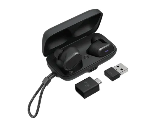 Слушалки, Logitech Zone True Wireless-GRAPHITE-2.4GHZ/BT-PLUGC-EMEA-BTC - image 2