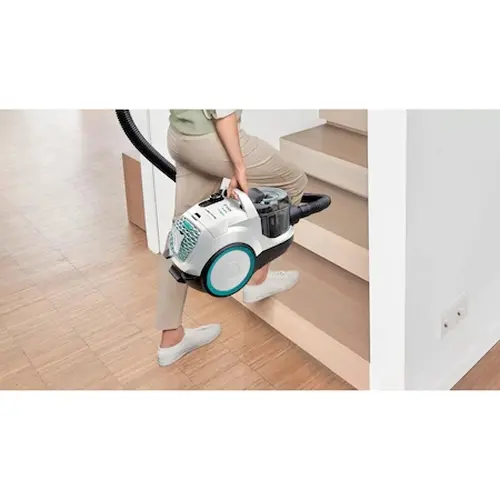 Прахосмукачка, Bosch BGC21HYG1, SER4 Bagless vacuum cleaner ProHygienic, 550 W, 2.0 L, 76 dB(A), White - image 3