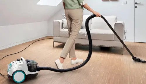 Прахосмукачка, Bosch BGC21HYG1, SER4 Bagless vacuum cleaner ProHygienic, 550 W, 2.0 L, 76 dB(A), White - image 6