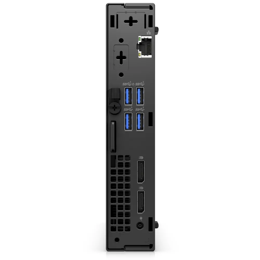 Настолен компютър, Dell OptiPlex 5000 MFF, Intel Core i5-12500T (6 Cores/18MB/2.0GHz to 4.4GHz), 8GB DDR4, 256GB SSD PCIe M.2, Integrated Graphics, Wi-Fi 6E, BT, Keyboard&Mouse, Win 11 Pro, 3Y PS - image 3