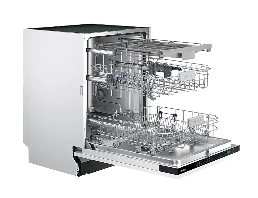 Съдомиялна машина, Samsung DW60M6050BB/EO,  Dishwasher integrated, 60cm, 10.5l, Energy Efficiency E,  Capacity 14 p/s, large display, 44dB - image 6