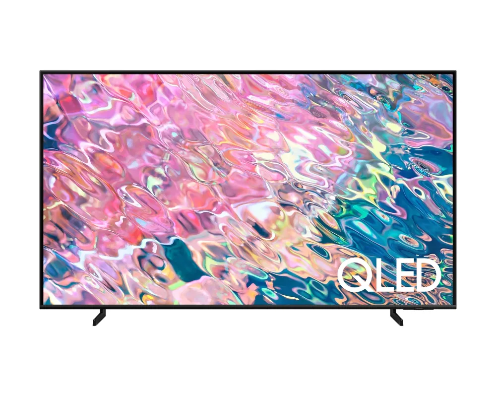 Телевизор, Samsung 55" QE55Q60B 4K/UHD QLED Smart TV, HDR, DVB-T2/C/S2, Wi-Fi, LAN, Bluetooth, 3x HDMI, 2x USB