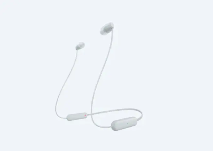 Ακουστικά, Sony Headset WI-C100, λευκό