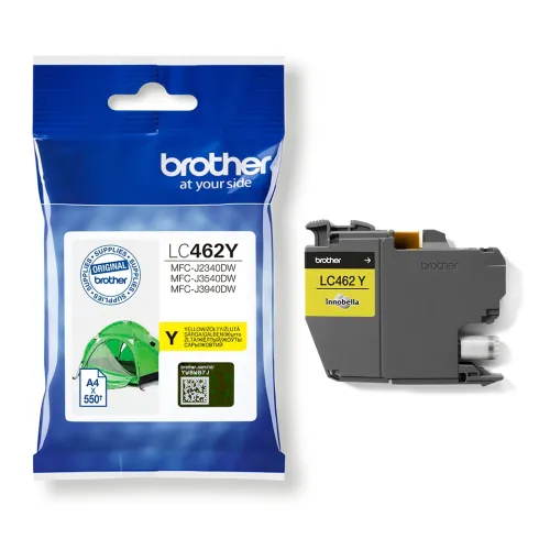 Консуматив, Brother LC462Y Yellow Ink Cartridge for MFC-J2340DW/J3540DW/J3940DW - image 2