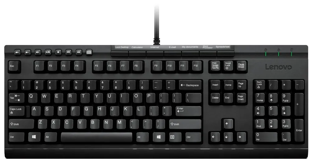 Клавиатура, Lenovo Enhanced Performance USB Keyboard Gen II-Bulgarian