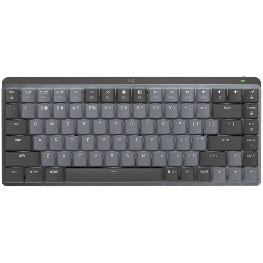 Клавиатура, Logitech MX Mechanical Mini Minimalist Wireless Illuminated Keyboard - GRAPHITE - US INT'L - EMEA