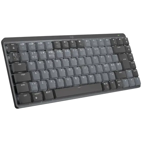 Tastatură, Logitech MX Mechanical Mini Minimalist tastatură wireless iluminată - grafit - US INT'L - EMEA - 3