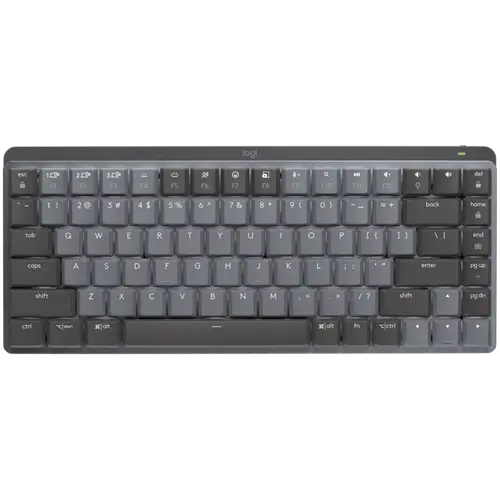 Πληκτρολόγιο, Logitech MX Mechanical Mini Minimalist ασύρματο φωτιζόμενο πληκτρολόγιο - γραφίτης - US INT'L - EMEA - 1