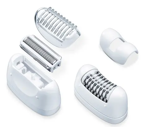 Epilator, Beurer HL 76 epilator 4-in-1 wet & dry, 42 de pensete, lumină LED extra-luminoasă, 2 setări de viteză, 2x accesorii de epilare (glide - image 2