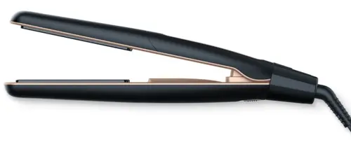 Преса, Beurer HS 100 Hair straightener, Ready to use in 12 sec, LED display, Ceramic-coated hot plates, Ion technology, Variable temperature control (120-220 °), Button lock, Operation status display, Automatic switch-off after 30 minutes, Transport lock, heat- - image 1