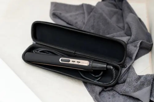 Преса, Beurer HS 100 Hair straightener, Ready to use in 12 sec, LED display, Ceramic-coated hot plates, Ion technology, Variable temperature control (120-220 °), Button lock, Operation status display, Automatic switch-off after 30 minutes, Transport lock, heat- - image 7