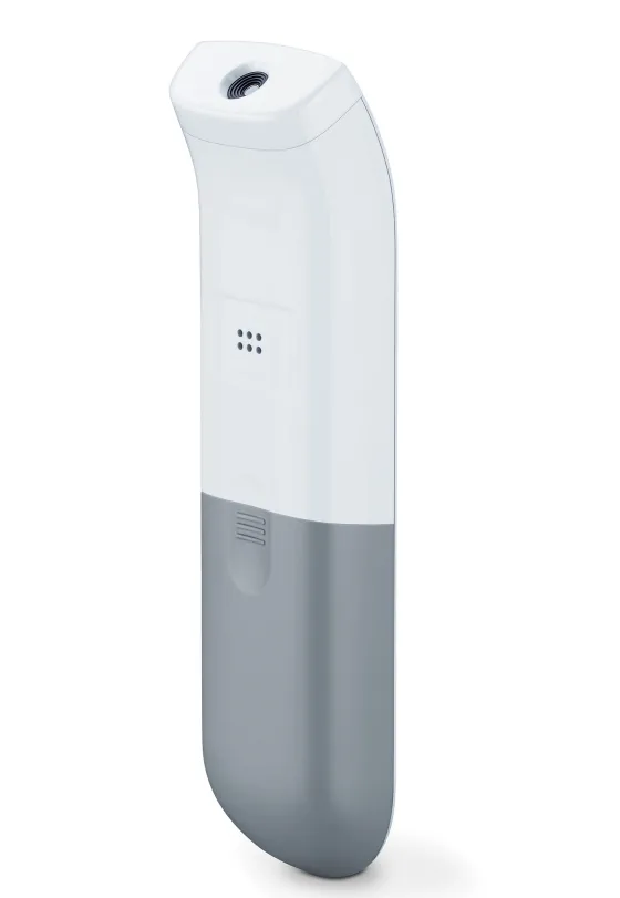 Термометър, Beurer FT 95 BT non-contact thermometer, Bluetooth, Measurement of body, ambient and surface temperature, Led temperature alarm (green, yellow/ red), Displays measurements in °C and °F, Measuring distance 2/3 cm, 60 memory spaces,  Blue illuminated XL di - image 6