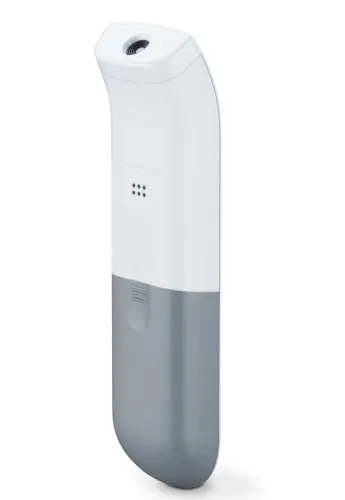 Термометър, Beurer FT 95 BT non-contact thermometer, Bluetooth, Measurement of body, ambient and surface temperature, Led temperature alarm (green, yellow/ red), Displays measurements in °C and °F, Measuring distance 2/3 cm, 60 memory spaces,  Blue illuminated XL di - image 6