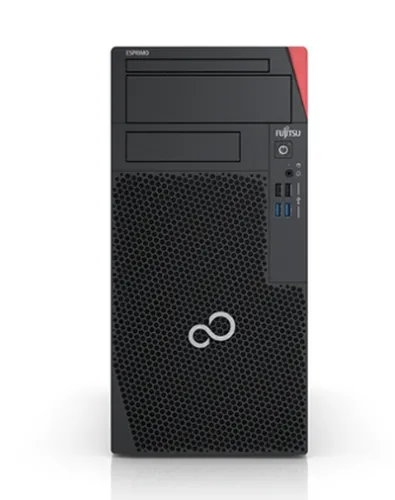 Настолен компютър, Fujitsu ESPRIMO P5011, Intel Core i3-10105, 1x8GB DDR4-3200, SSD PCIe 256GB M.2 NVMe Value, DVD SuperMulti, Mounting kit for first 3.5", Mounting kit for second 3.5", Country kit (EU+), Power supply Gold 280W, Optical USB mouse black, No Operating System
