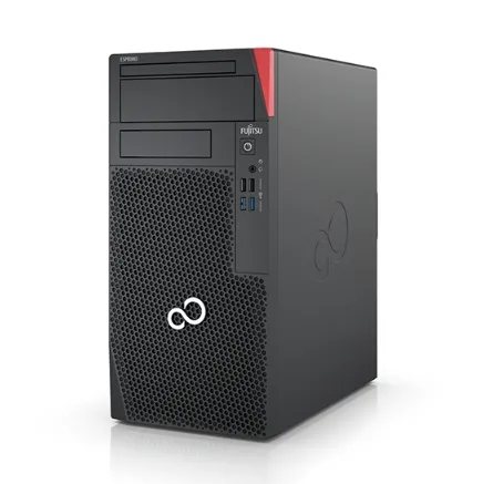Настолен компютър, Fujitsu ESPRIMO P5011, Intel Core i7-11700, 8GB DDR4-3200, DVD SuperMulti, SSD PCIe 256GB M.2 NVMe SED (Gen4)/Country kit (EU+), PS Gold 280W, Office 1mth Trial, Optical USB mouse black, Win10 Pro - image 1
