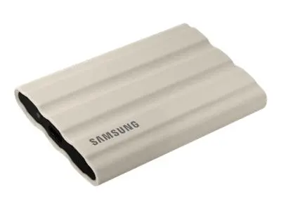 Σκληρός δίσκος, Samsung Portable NVME SSD T7 Shield 1TB , USB 3.2 Gen2, Rugged, IP65, Ανάγνωση 1050 MB/s Εγγραφή 1000 MB/s, Μπεζ - 1
