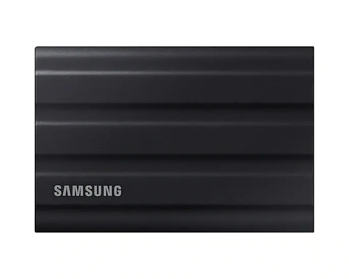 Hard disk, Samsung Portable NVME SSD T7 Shield 1TB, USB 3.2 Gen2, Rugged, IP65, Read 1050 MB/s Write 1000 MB/s, negru