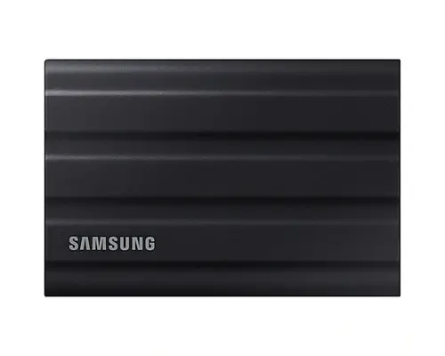 Hard disk, Samsung Portable NVME SSD T7 Shield 1TB, USB 3.2 Gen2, Rugged, IP65, Read 1050 MB/s Write 1000 MB/s, negru - 1
