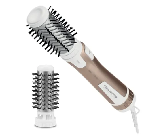 Perie electrică de păr, Rowenta CF9520F0, Brush Activ 1000W 2, 1000W, 2 setări, aer rece, strat ceramic, perii (40&50mm) - 2