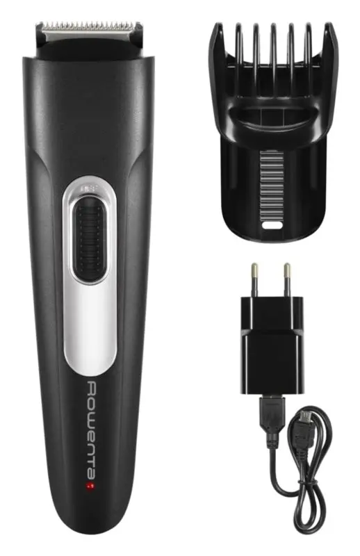 Trimmer, Rowenta TN2801F4 Trimmer pentru barbă Stylis Easy, lungime minimă de tăiere 0.5mm, setare de precizie 1mm, funcție barbă de 3 zile, interval