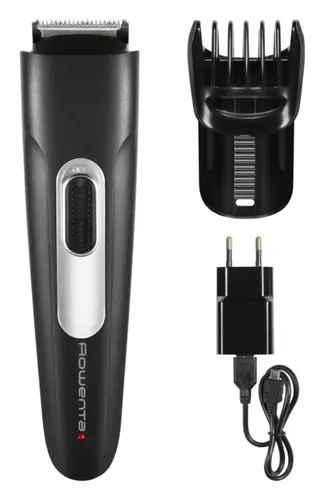 Trimmer, Rowenta TN2801F4 Trimmer pentru barbă Stylis Easy, lungime minimă de tăiere 0.5mm, setare de precizie 1mm, funcție barbă de 3 zile, interval - 1