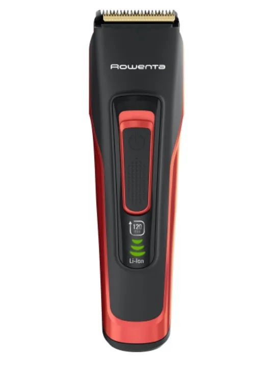 Тример, Rowenta TN5221F4 Hair trimmer Advancer Style, hair + beard, cordless + corded, washable blades, self-sharpening stainless steel blades, minimum cutting length 0.5mm, hair blade 42mm, 2 hair combs, 29 cutting length positions, 3 day beard function - image 1