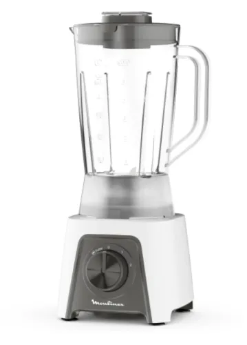 Блендер, Tefal BL2C0130, Blendeo+, 450W, 2 speeds, 4 blades, 1.25 LU plastic jar, white - image 1