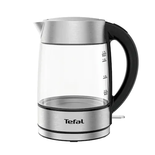 Електрическа кана, Tefal KI772D38, Kettle GLASS 1.7L INOX EE