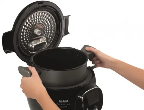 Мултикукър, Tefal CY855830 Cook4me Connect + 150 BG recipes, 6L, black - image 3