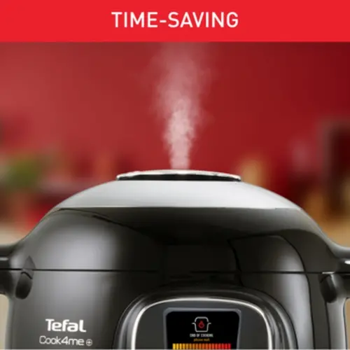 Мултикукър, Tefal CY855830 Cook4me Connect + 150 BG recipes, 6L, black - image 7