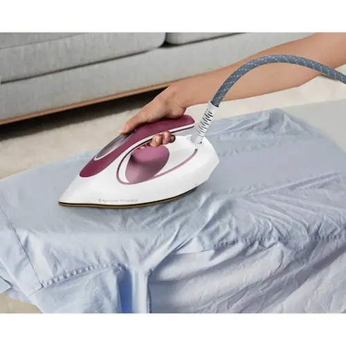 Парогенератор, Tefal SV9201E0, Express Protect, red, 2800W, manual temp settings, 7.5bars, 130g/min, steam boost 530g/min, Durilium Airglide Autoclean soleplate, AD, AO, removable water tank 1,8L, calc collector, lock system, fast heat up 2min - image 8