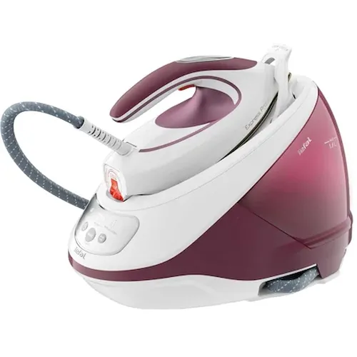 Парогенератор, Tefal SV9201E0, Express Protect, red, 2800W, manual temp settings, 7.5bars, 130g/min, steam boost 530g/min, Durilium Airglide Autoclean soleplate, AD, AO, removable water tank 1,8L, calc collector, lock system, fast heat up 2min