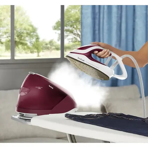 Σύστημα σιδερώματος με ατμογεννήτρια, Tefal GV9220E0, ProExpress Protect, κόκκινο, 2600W, ηλεκτρονικές ρυθμίσεις θερμοκρασίας, 7,5bars, 135g/min - 12