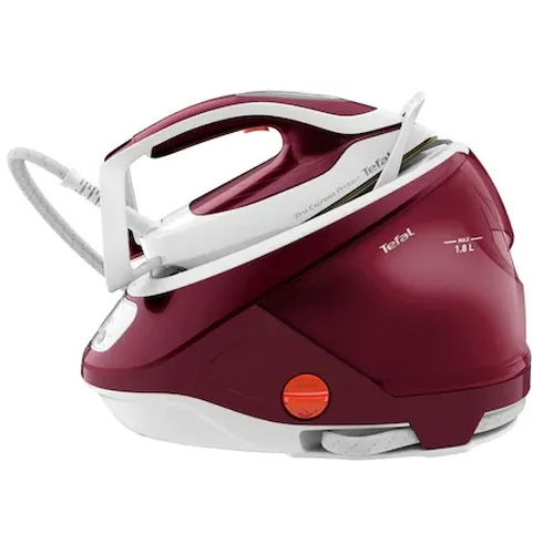 Парогенератор, Tefal GV9220E0, ProExpress Protect, red, 2600W, electronic temp settings, 7,5bars, 135g/min, steam boost 540g/min, Durilium Airglide Autoclean Ultra Thin soleplate, AD, AO, removable water tank 1,6L, calc collector, lock system, fast heat up 2min