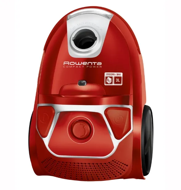 Прахосмукачка, Rowenta RO3953EA, Compact Power parquet ACAA, 75db, H+ bag, SPA upgrade suction head, TTM + XL with brush, parquet + crevice tool 2 in 1 + upholstery nozzle, color red - image 2