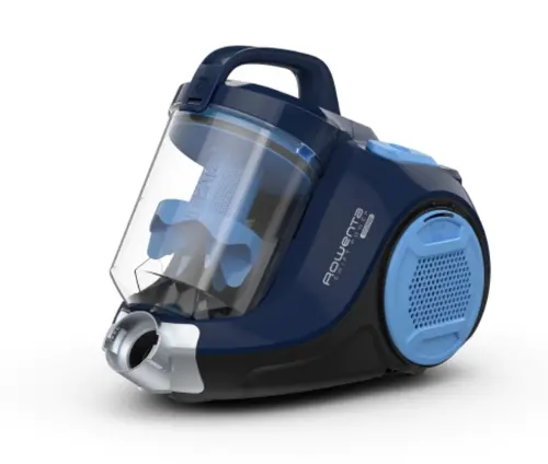 Прахосмукачка, Rowenta RO2981EA, SWIFT POWER BLUE Home & Car, 750W, 77dB, 1,2L, Crevice 2in1, Parquet, Mini turbobrush, Upholstery, XXL Flexi Crevice - image 2