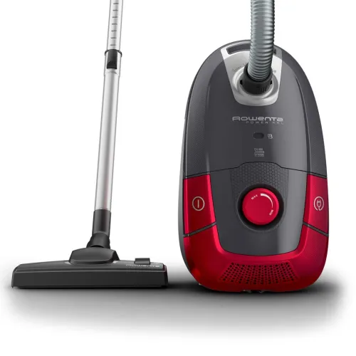 Прахосмукачка, Rowenta RO3186EA, POWER XXL GREY & RED, 4,5L, 450W, 72dB, PRECISION FLEX Mini Turbo Brush, Parquet, 2 in 1(crevice+brush) - image 1