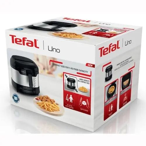 Friteuză, Tefal FF215D30, NEW UNO M SS - image 5