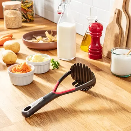 Преса, Tefal K2071214, Ingenio, Potato masher, Kitchen tool, Naylon/Fiberglass, 31x11x9cm, Up to 230°C, Handwash preffered, black - image 2