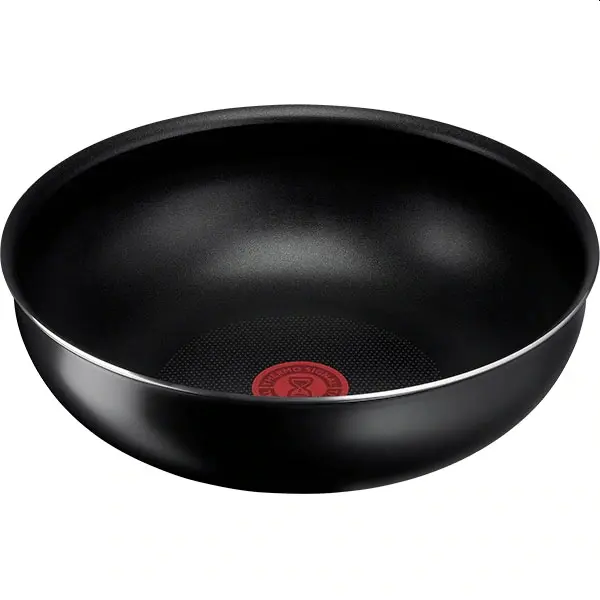 Комплект тигани и тенджери, Tefal L1539153 Easy Cook & Clean wok26 + stp24 + handle - image 3