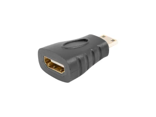 Адаптер, Lanberg adapter HDMI (f) -> HDMI mini (m), black