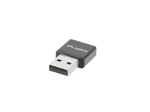 Adaptor, Lanberg Placă de rețea wireless USB NC-0300-WI N300 2x antenă internă