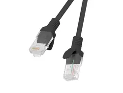 Кабел, Lanberg patch cord CAT.6 1m, black