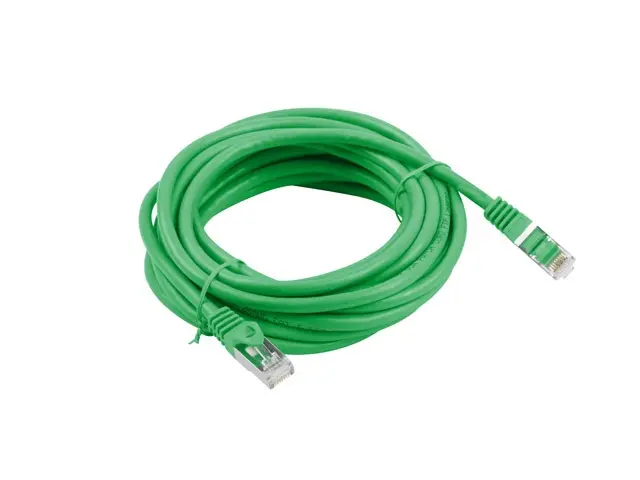Кабел, Lanberg patch cord CAT.6 FTP 5m, green - image 1