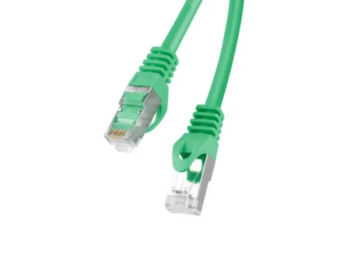 Кабел, Lanberg patch cord CAT.6 FTP 5m, green