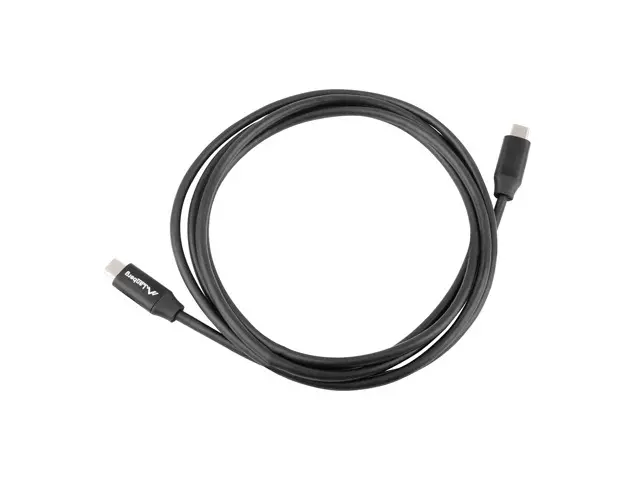 Кабел, Lanberg USB-C M/M 2.0 cable 1.8m Quick Charge 4.0, black - image 2