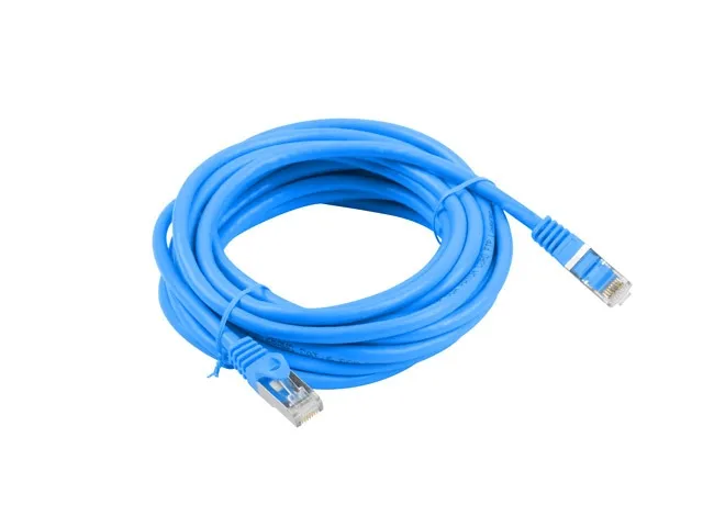 Кабел, Lanberg patch cord CAT.6 FTP 10m, blue - image 1