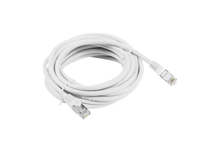 Кабел, Lanberg patch cord CAT.6 FTP 10m, white - image 1