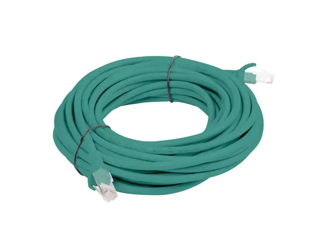 Кабел, Lanberg patch cord CAT.6 20m, green - image 1