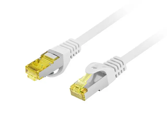 Кабел, Lanberg patch cord CAT.6A S/FTP LSZH CU 10m Fluke Passed, grey